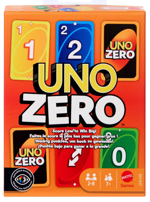 Abbildung des Spiels UNO: Zero