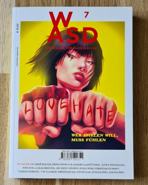 Abbildung des Spiels WASD 7 / Wer spielen will muss fühlen / Love Hate