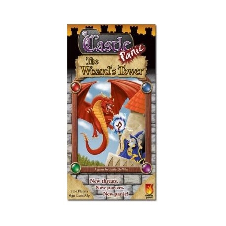 Abbildung des Spiels Castle Panic: The Wizard's Tower